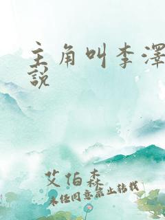 主角叫李泽的小说