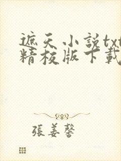 遮天小说txt精校版下载