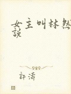 女主叫林然的小说
