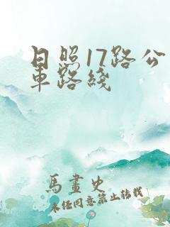 日照17路公交车路线
