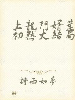 上龙门婿叶辰萧初然大结局