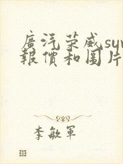 广汽荣威suv报价和图片