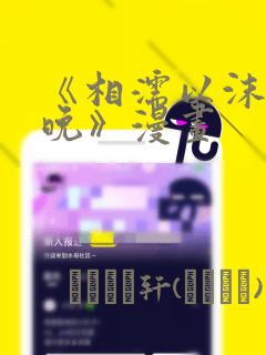 《相濡以沫的夜晚》漫画：结局+番外