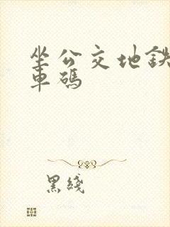 坐公交地铁的乘车码