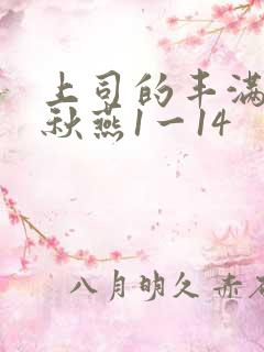 上司的丰满人妻秋燕1一14