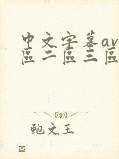 中文字幕av一区二区三区人妻