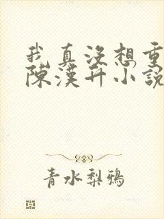 我真没想重生啊陈汉升小说最新篇章