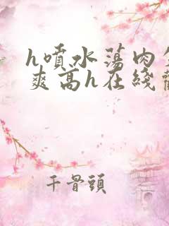 h喷水荡肉失禁爽高h在线观看