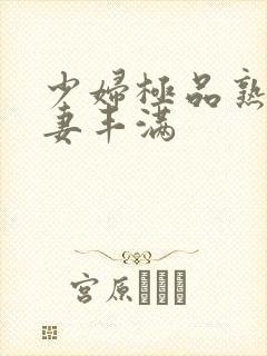 少妇极品熟妇人妻丰满