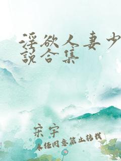 淫欲人妻少妇小说合集