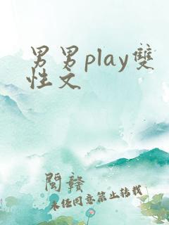 男男play双性文