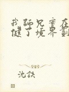 我师兄实在太稳健了境界划分介绍