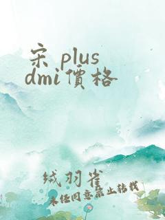 宋 plus dmi价格
