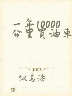 一年10000公里买油车还是电车