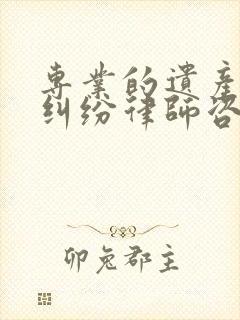 专业的遗产继承纠纷律师咨询