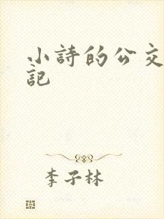 小诗的公交车日记