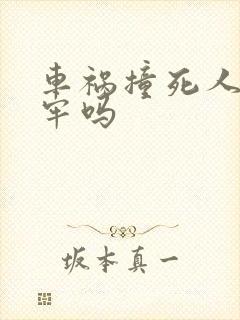 车祸撞死人要坐牢吗