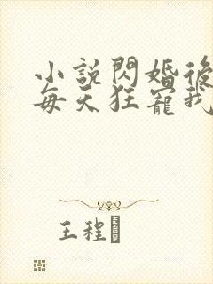 小说闪婚后大叔每天狂宠我免费阅读 小说闪婚后大叔每天狂宠我免费阅读
