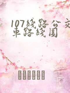 107线路公交车路线图