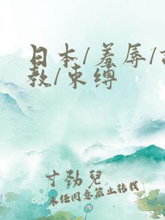 日本/羞辱/调教/束缚