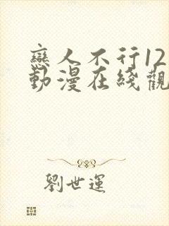 恋人不行12集动漫在线观看