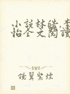 小说林皓,李静怡全文阅读