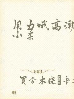 用力哦高潮喷了小柔