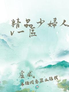精品少妇人妻av一区