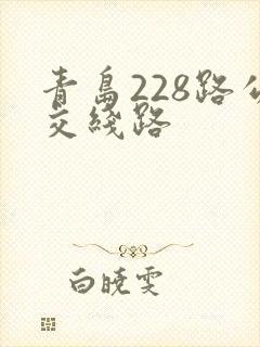 青岛228路公交线路