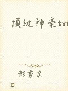 顶级神豪txt