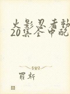 火影忍者动漫720集全中配版免费观看