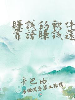 赚钱的软件哪个靠谱赚钱还快
