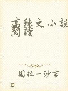 高辣文小说在线阅读 高辣文小说在线阅读