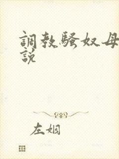 调教骚奴母狗小说