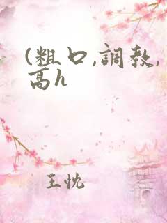(粗口,调教,高h