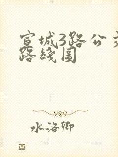 宣城3路公交车路线图