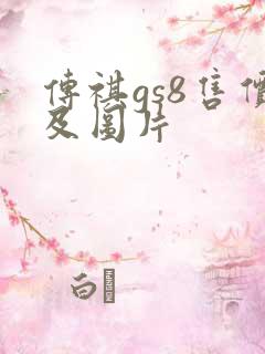 传祺gs8售价及图片