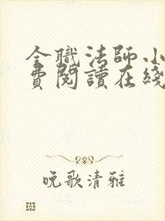 全职法师小说免费阅读在线