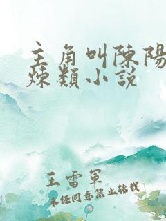 主角叫陈阳的修炼类小说