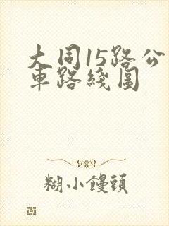 大同15路公交车路线图