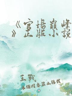 《官场巅峰李霖》正版小说