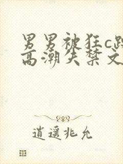 男男被狂c躁到高潮失禁文