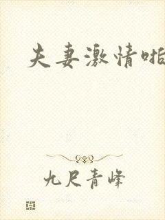 夫妻激情啪啪啪