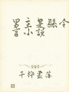 男主是县令的古言小说
