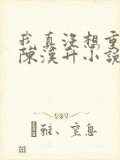 我真没想重生啊陈汉升小说无弹窗