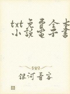 txt免费全本小说电子书软件