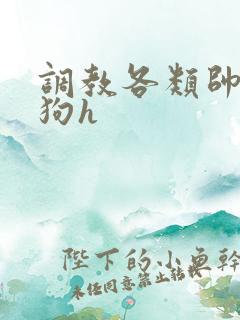 调教各类帅哥小狗h