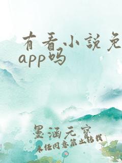 有看小说免费的app吗 有看小说免费的app吗