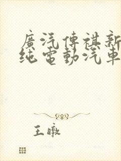 广汽传祺新能源纯电动汽车价格表七座