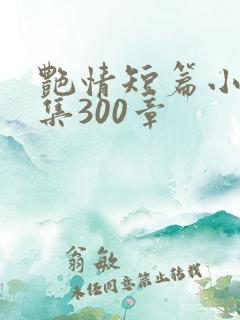 艳情短篇小说合集300章